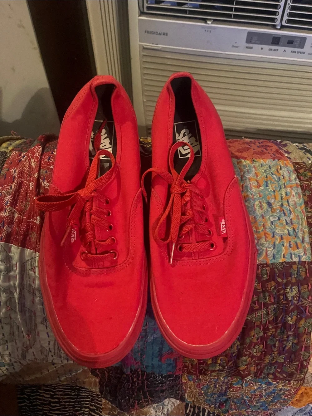Vans Classic Low-Top Sneakers in Red